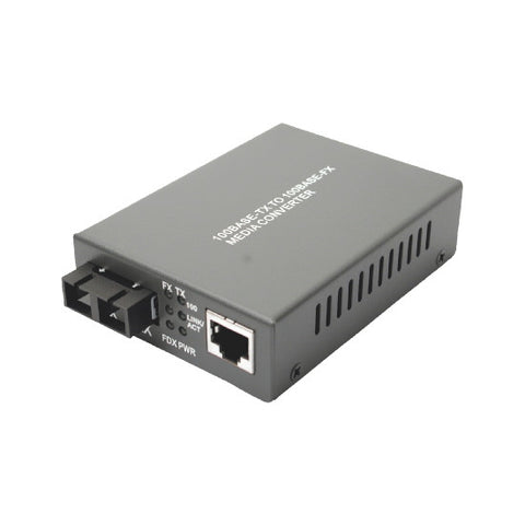 CTS CVT-100BTFC Fast Ethernet UTP to Fiber MM 2KM Media Converter