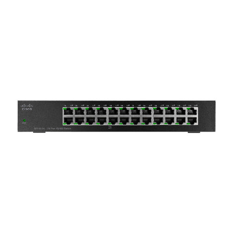 Cisco SF110-24 24-Port 10/100 Unmanaged Switch