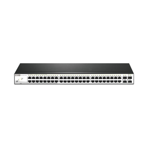 D-Link DGS-1210-52MP 52-Port PoE+ (370W) Gigabit Ethernet Smart Switch