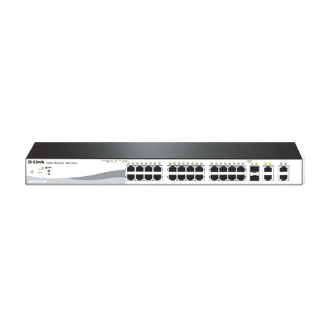 D-Link DES-1210-28P/E 24-Port PoE Fast Ethernet Smart Switch