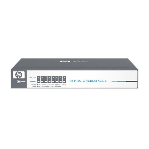 HP 1410-8G 8-Port Gigabit Ethernet Unmanaged Switch