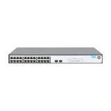 HP 1420-24G-2SFP 24-Port Gigabit Ethernet Unmanaged Switch